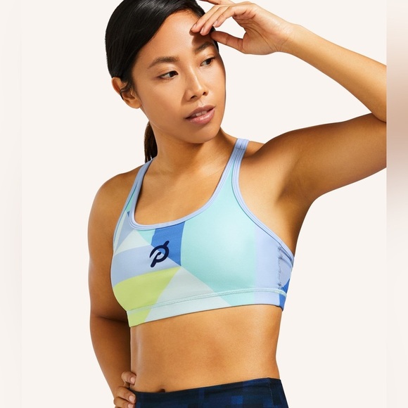 Peloton Pyramid Color Strappy Bra, small - Picture 3 of 6